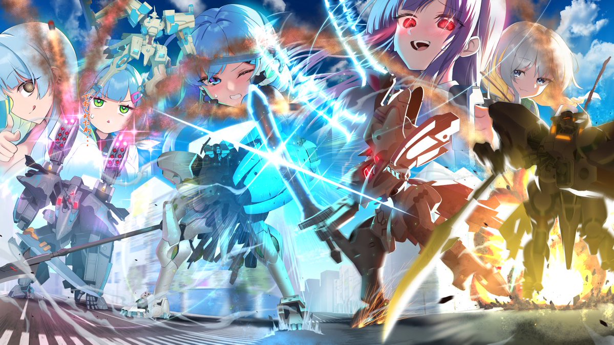 ハリマユスレイヤーさんイラスト